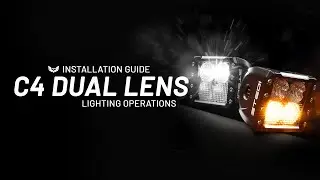 STEDI&trade; | C4 Dual Lens LED Work Light Operations