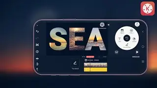 Video Text Effect Tutorial in KineMaster | Stunning Typography Animation!
