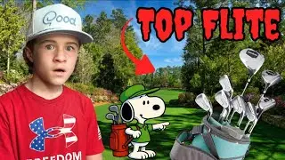 I Played My Backyard Golf Course with ONLY Top Flite Clubs! ⛳️🏌️&zwj;♂️😮