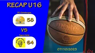 U16 BC Grimbergen - Tigers Halle (recap)