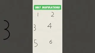 How To Draw Fish From Numbers 1,2,3,4 & 6 #easydrawing #simpledrawing  #drawfish #drawingskills