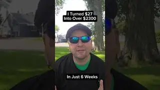 I turned $27 into over $2300 selling digital products.