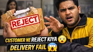 Customer ne bina payment parcel REJECT kar diya 😳 | Delivery Fail 😱