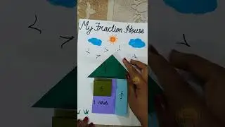 tlm, fraction tlm, fraction activity,easy activity for school#shorts