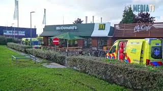 Politie schiet verdachte dood bij McDrive na beroving fatbike Hoofdweg Capelle aan den IJssel
