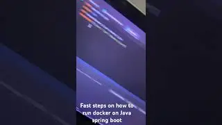 Best Steps to configure a docker in spring boot