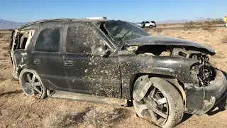 02-22-2022 Rollover Crash In Amargosa Valley Seriously Injures One Person