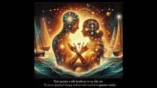 Your partner is a safe harbour on the sea in quantum field and in physical reality