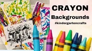 Transform Your Journals with Crayon Magic! Easy Paper Backgrounds & Toppers DIY