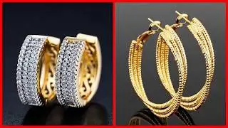 Latest Gold Earrings Stud & Bali Collection Girls | Fashion World