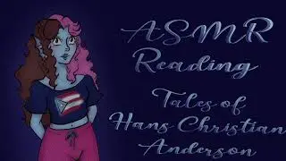 {ASMR} Soft spoken reading by the fireplace to help sleep | The Red Shoes by Hans Christian Anderson