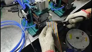 Automatic Wire Stripping And Twisting Machine