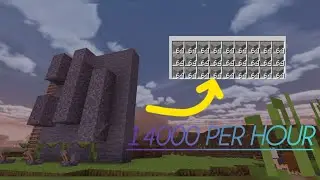 how to make unlimited gravel farm in 1.21bedrock and pe ( gravel duper)