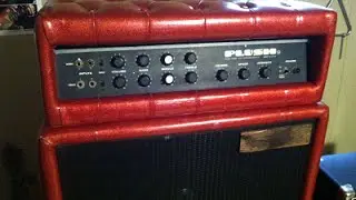 1969 Plush P-1000S 100W Tube Stack Service, Teardown & Demo