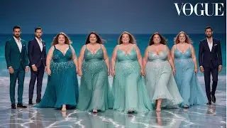 Ocean Bloom Runway &ndash; Curvy Goddesses & Handsome Models in a Moonlit Sea Fashion Show