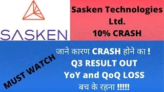 sasken technology 10% crash | sasken technology latest news | sasken technology Q3 result | sasken