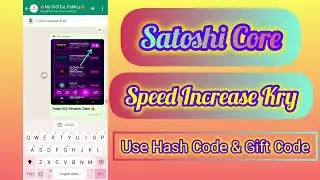 Satoshi Core me Hash Card or Gift Card Kesy Use kry || How to use Gift card & Hash Card in Satoshi