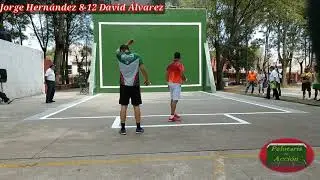 David Alvarez Stitch vs G&uuml;ero de CU frontball.