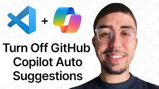 How to Turn Off GitHub Copilot Auto Suggestions in VS Code (30 Seconds)