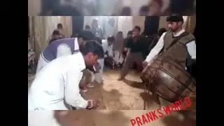 Special cigarette dance. Really awesome. Local boys dancing with cigarette.