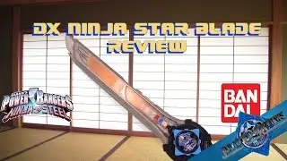Power Rangers Ninja Steel DX Ninja Star Blade Review (JulioToyReviews)