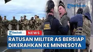 Pentagon Persiapan Ratusan Pasukan Militer Ke MINNESOTA  Meningkatnya Ketegangan Terkait Imigran