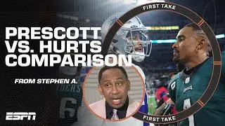 Stephen A. explains the difference between Dak Prescott & Jalen Hurts 🔍 | First Take