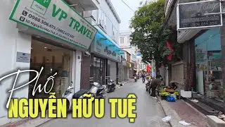 Phố Nguyễn Hữu Tuệ - Hồ Tiên Nga - Chợ Cấm (23.01.2026)