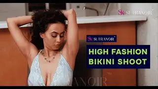Exclusive Behind-the-Scenes: Priyanka in Light Blue Babydoll Lingerie | SUTRA NOIR High Fashion