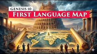The Tower of Babel: First Language Map (Genesis 10)