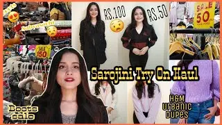 Sarojini Nagar Market Delhi Try On Haul|Latest 2022 collection|Monday Market|Vidushee Pandey