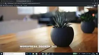 Run Wordpress Through Docker On AWS EC2