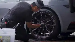 911 Wheel Cleaning Action