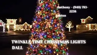 Christmas light installation in Dallas Fort Worth metroplex #christmaslights #dallas