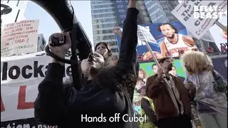 Cuban Americans and Solidarity Activists March in NYC Before Annual UN Vote on U.S. Embargo