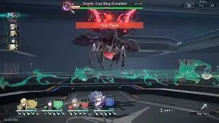 Beating Swarm  Disaster level 4 with too much healing | Honkai Star Rail