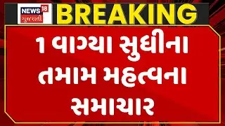 Gujarat Breaking News | 1 વાગ્યા સુધીના તમામ મહત્વના સમાચાર | Breaking News | News of The Day