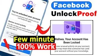 How To Solve Your Account Has Been Locked Facebook | Confirm Identity Without Card 2021