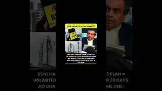 BSNL Shakes Up Telecom! ₹225 Plan With Unlimited Calls + 2.5GB/Day 😲📶