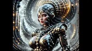 Digital Art-016- Cybergenetic space pilots