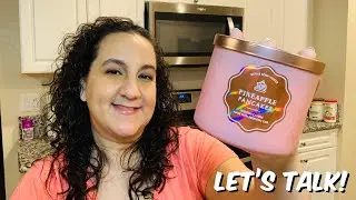 BATH AND BODY WORKS PINEAPPLE PANCAKE CANDLE REVIEW - LET'S TALK ABOUT THIS ONE!