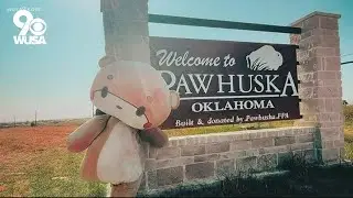 Man in teddy bear costume makes cross-country trek | Get Uplifted