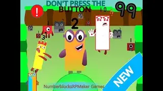 Numberblocks Don't Press The Button 99 Walkthrough #1 (unreleased game)