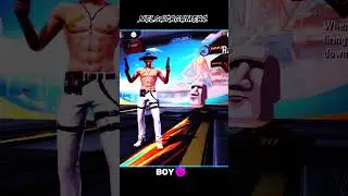 Free fire:- Girl Power👿 VS Boy Power😈