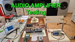 HiFi Stereo Amplifier board Basic testing and Power Output Measurement