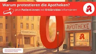 #Versorgungsblackout ⚫🕛 Warum protestieren die #Apotheken - auch in #Niedersachsen?