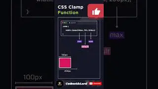Css Clamp Function for Website #shorts #viral #trending #CodewithLord