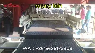Rotary Kiln by Wangda Machinery#brickfactory #kiln