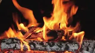 🔥 Cozy Fireplace &bull; 1 Hour of Fire Sounds for Sleep & Study
