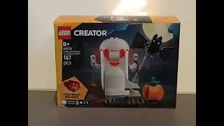 Opening the Lego Creator (Halloween) Celebration Series: Luminous Ghost 2025 set 40772!